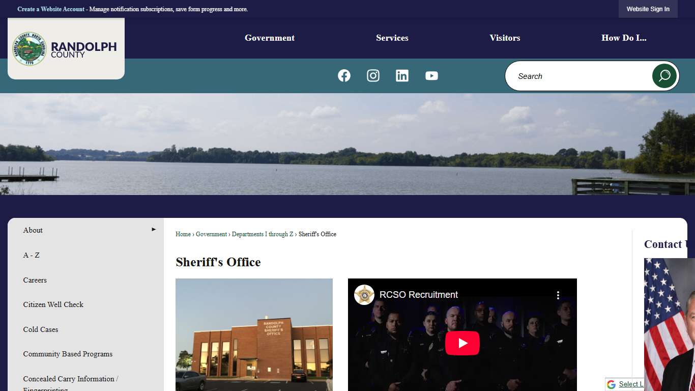 Sheriff's Office | Randolph County, NC